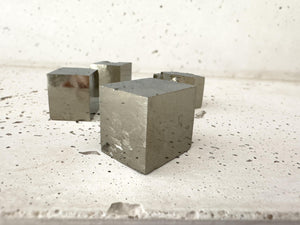 Pyrite Cube – 1" Natural Crystal Cube for Wealth, Protection, Energy Healing & Spiritual Gift