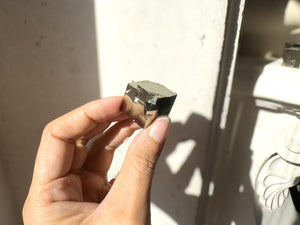 Pyrite Cube – 1" Natural Crystal Cube for Wealth, Protection, Energy Healing & Spiritual Gift