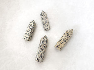 Dalmatian Jasper Crystal Tower – Natural Polished Point for Protection, Joy, Energy Healing & Spiritual Gift