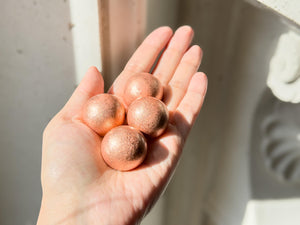 Pure Copper Sphere – Healing Crystal Orb for Energy, Balance, Meditation & Spiritual Gift