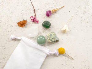 Abundance & Prosperity Crystal Set – Aventurine, Nephrite Jade, Serpentine Stones for Wealth, Luck and Success