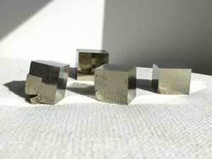 Pyrite Cube – 1" Natural Crystal Cube for Wealth, Protection, Energy Healing & Spiritual Gift