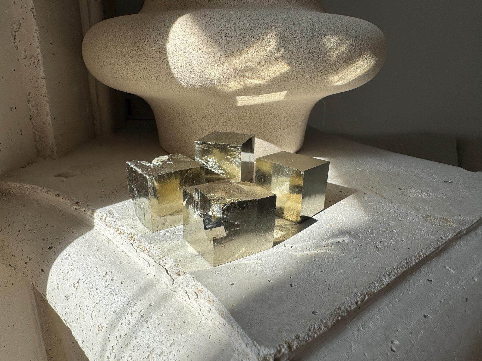 Pyrite Cube – 1" Natural Crystal Cube for Wealth, Protection, Energy Healing & Spiritual Gift