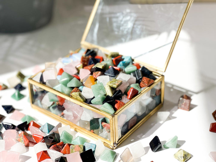 Mini Assorted Crystal Pyramids – Yellow Tree Company