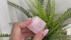 Rose Quartz Tumbled Stones: Healing Crystals (25-30mm)