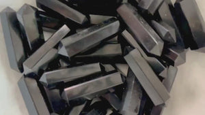 Powerful Black Obsidian Crystal Point for Spiritual Protection and Grounding