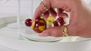 Mookaite Jasper Sphere: Australian Gemstone, Calming Decor (30/40mm)