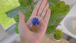 The Power Duo Lapis Lazuli and Tigers Eye Healing Crystal Set for Balance and Protection