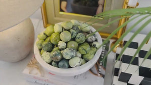 Serpentine Tumbled Stone – Natural Crystal for Healing, Chakra Balancing & Energy Work