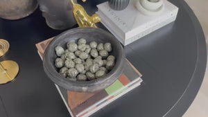 Pyrite Tumbled Stone – Natural Fools Gold for Protection, Abundance & Manifestation