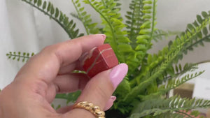 Red Jasper Tumbled Stones: Grounding Crystal Healing (15-20mm)