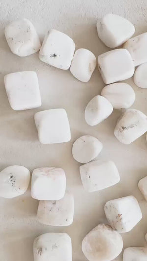 Scolecite Tumbled Stones: Healing Crystals for Inner Peace