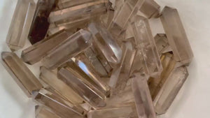 Double Terminated Smoky Quartz Point: 1.5 inch Crystal