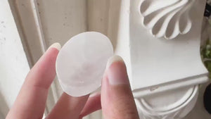 Selenite Charging Stand: Crystal Cleansing Plate, Reiki Healing