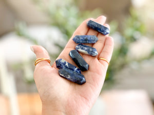 Sodalite Double Terminated Points