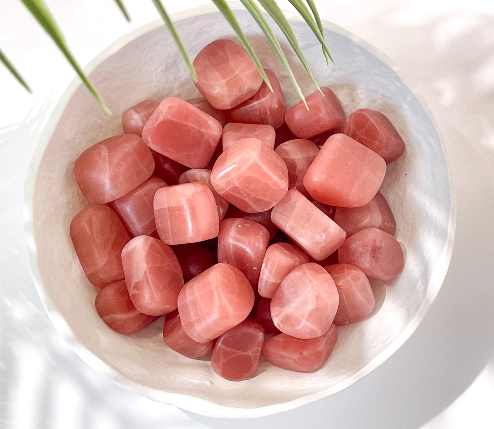 Rose Calcite Tumbled Stone