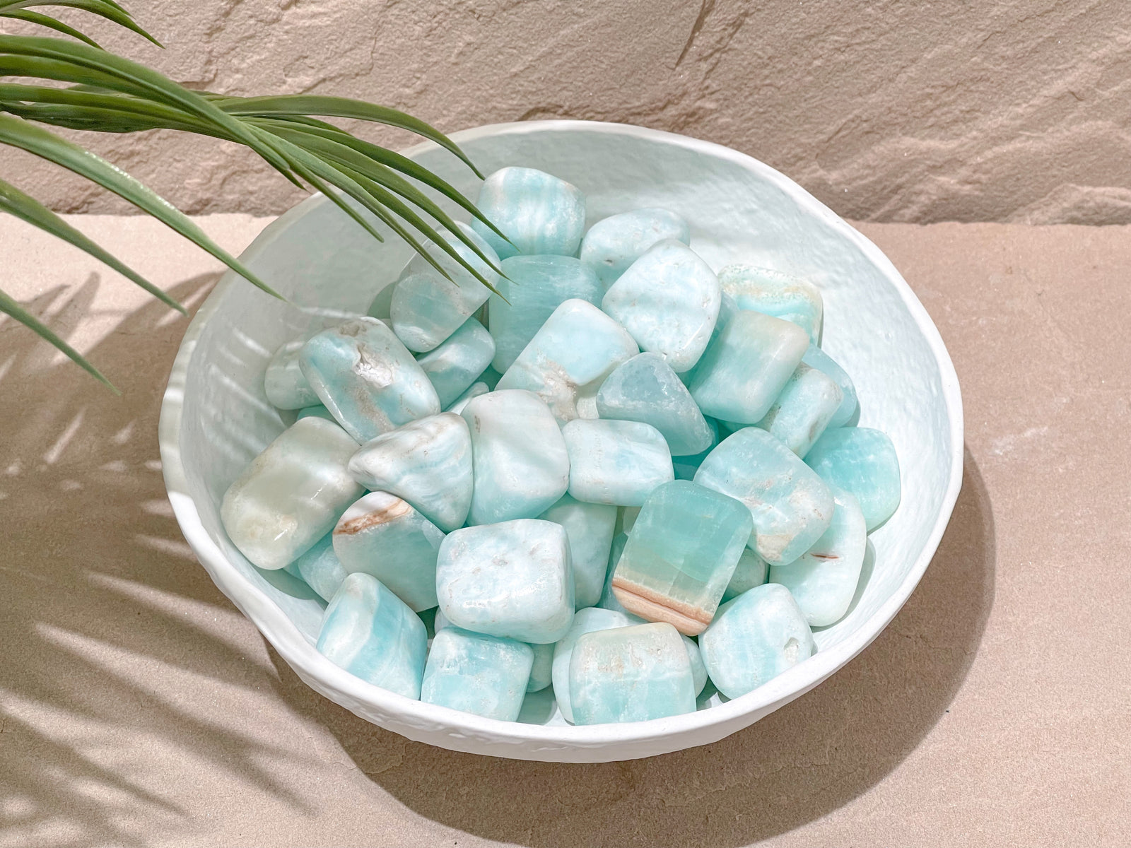 Caribbean Calcite Tumbled Stones