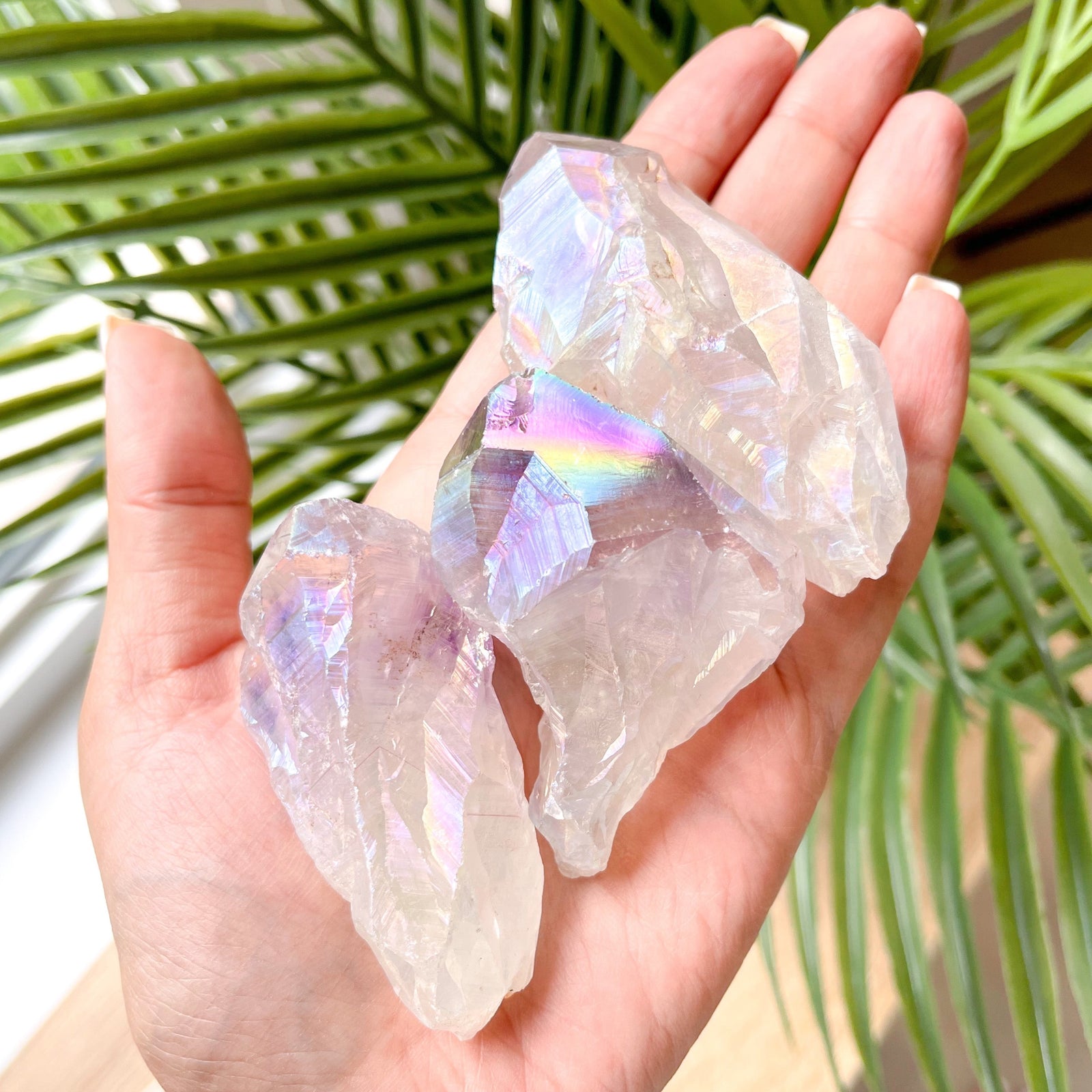 angel Aura amethyst point