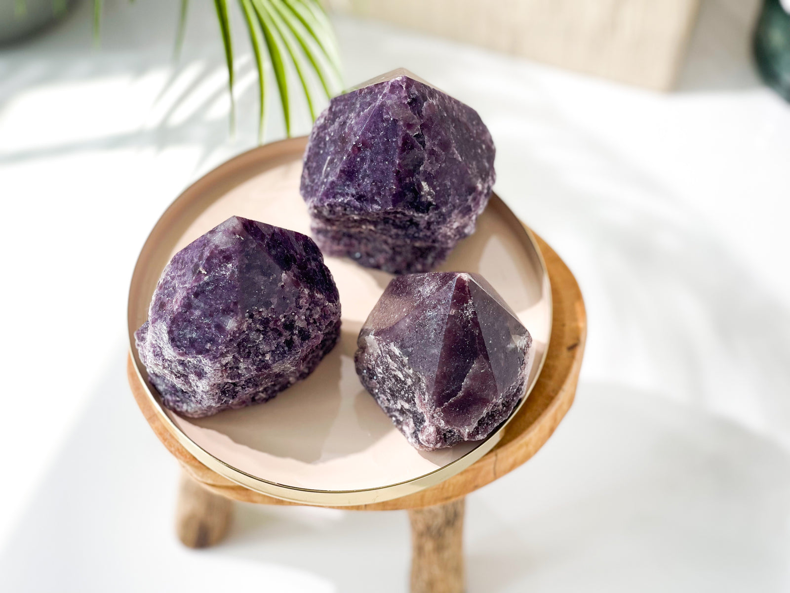 Lepidolite Top Polished Point