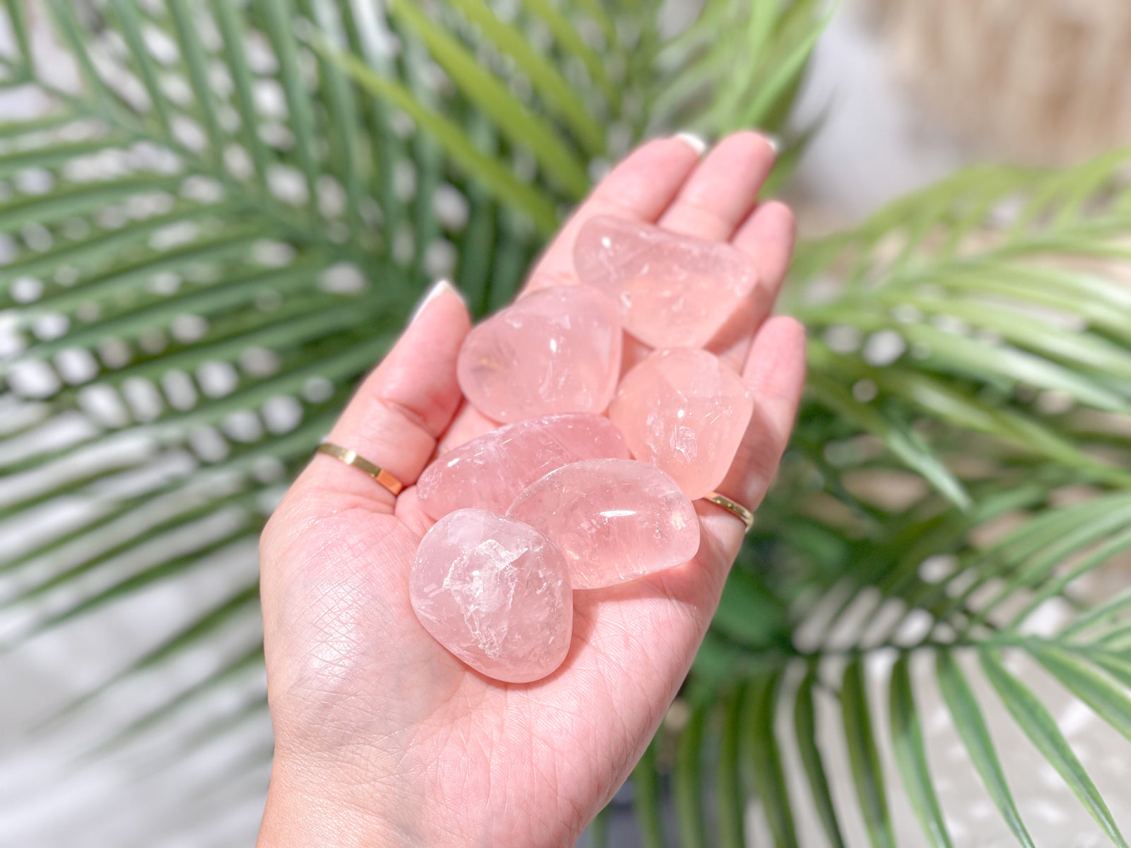 Rose Quartz Tumbled Stones
