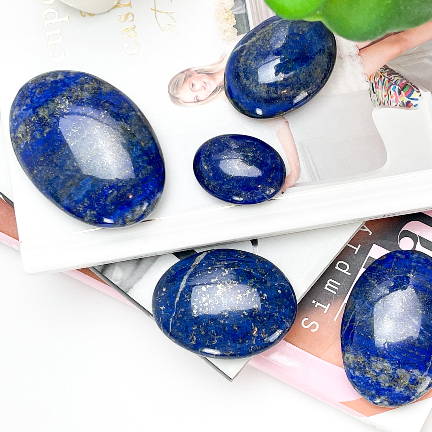 Lapis Lazuli Palm Stones