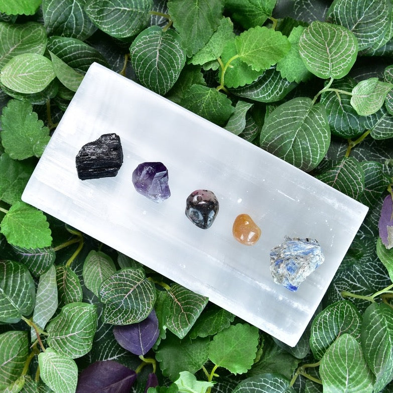 Selenite Charging Slab Large