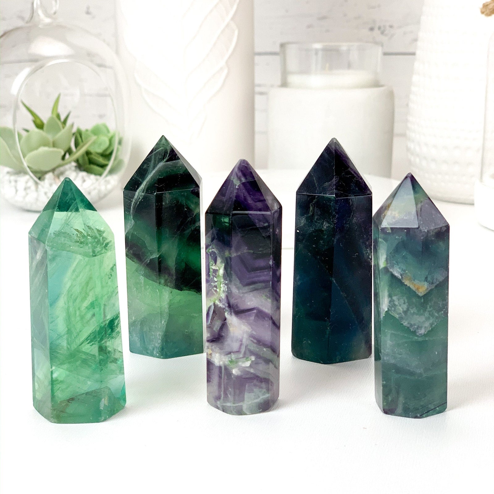 Fluorite Points