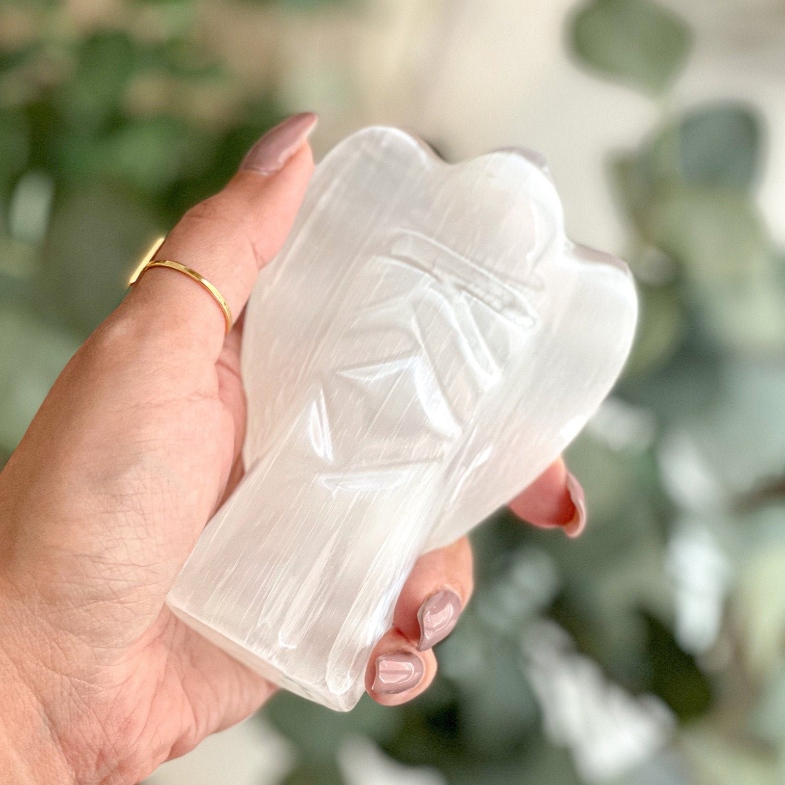 Selenite Guardian Angel