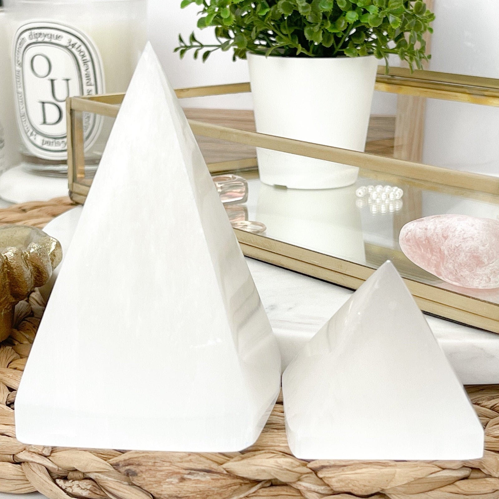 Selenite Pyramid