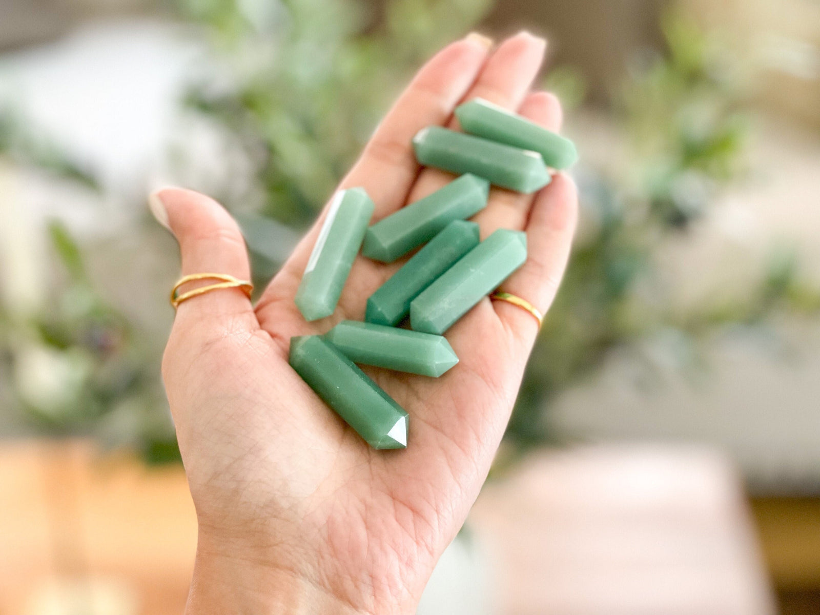 Green Aventurine Double Terminated Point