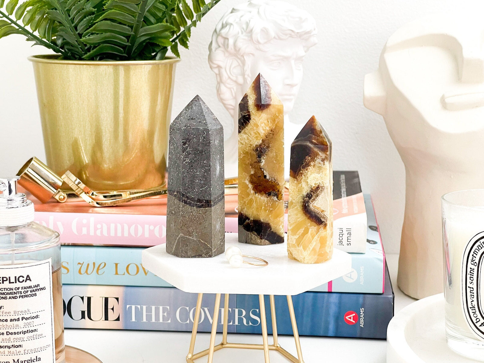 Septarian Dragon Stone Points