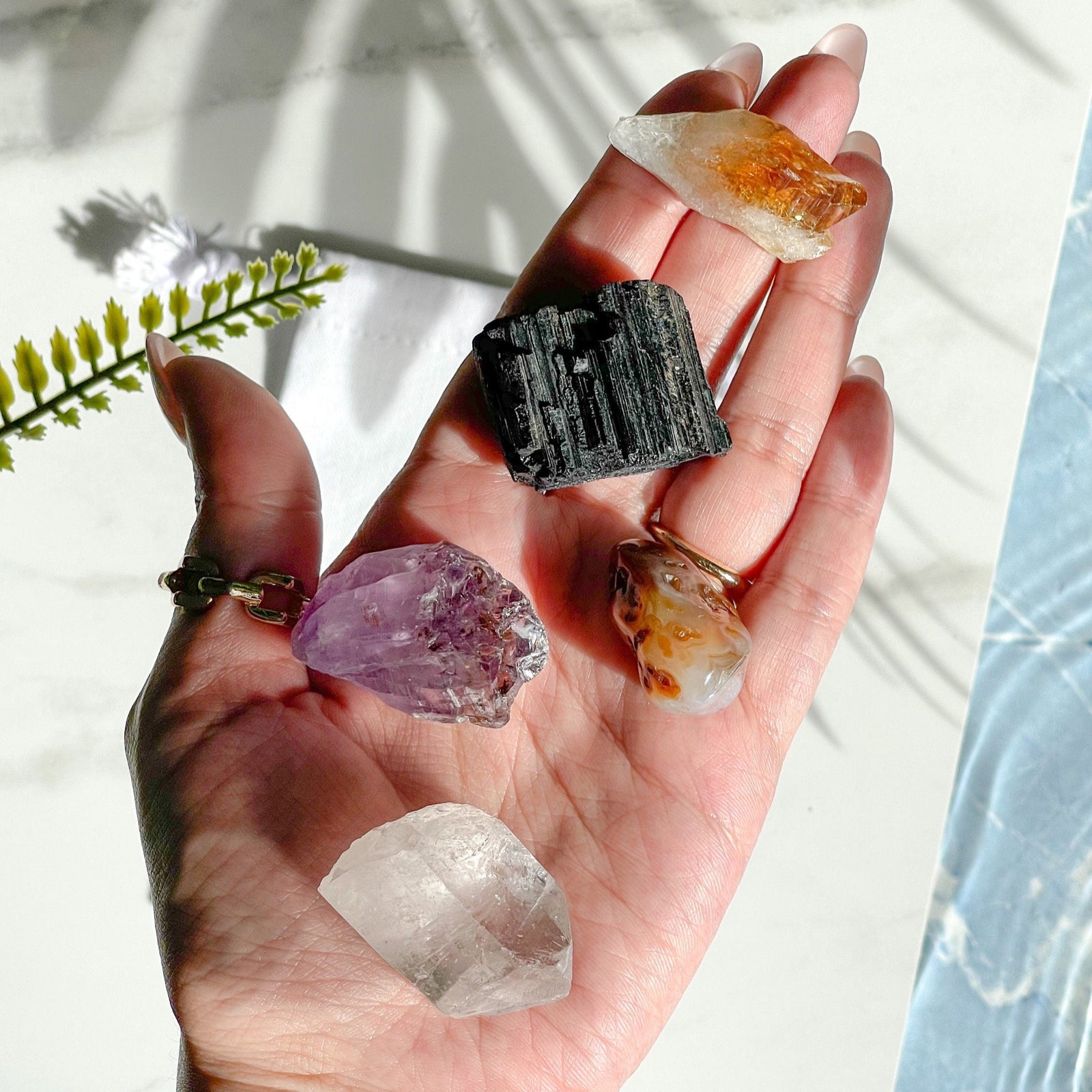 Health And Wellness Crystal Set