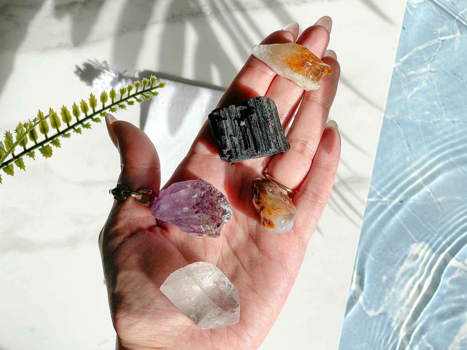 Health And Wellness Crystal Set
