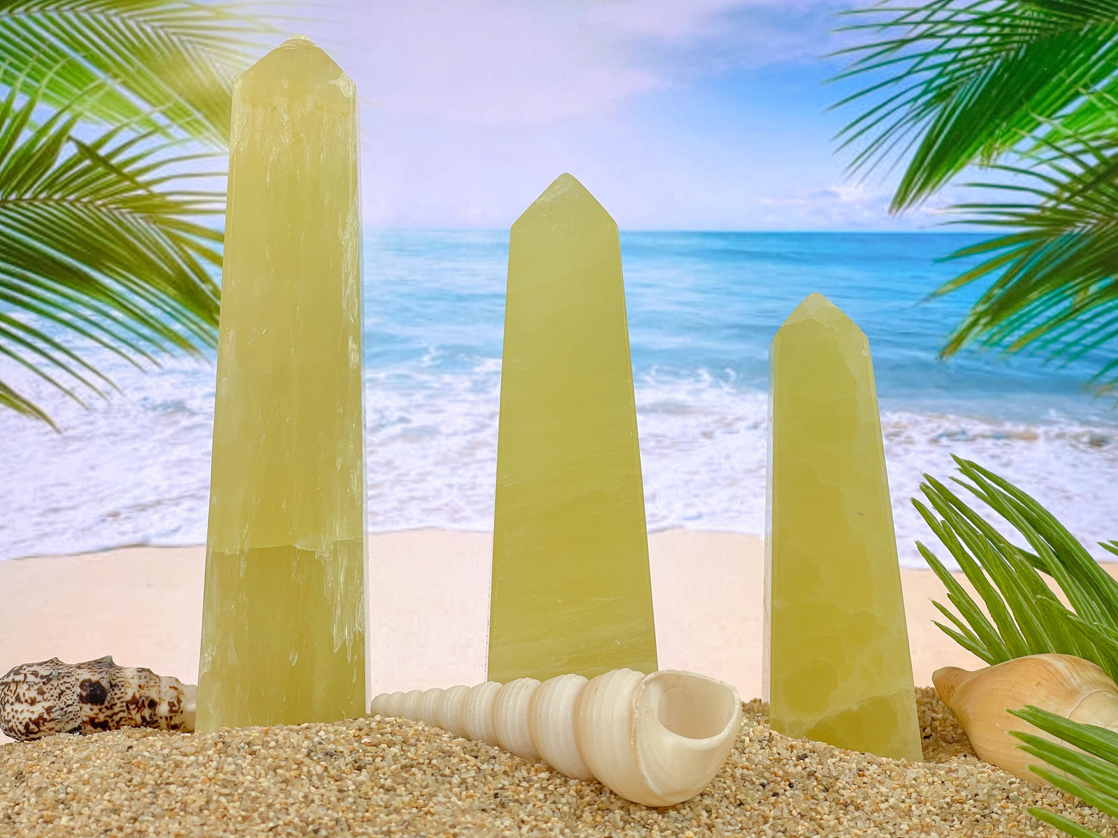 Lemon Calcite Tower