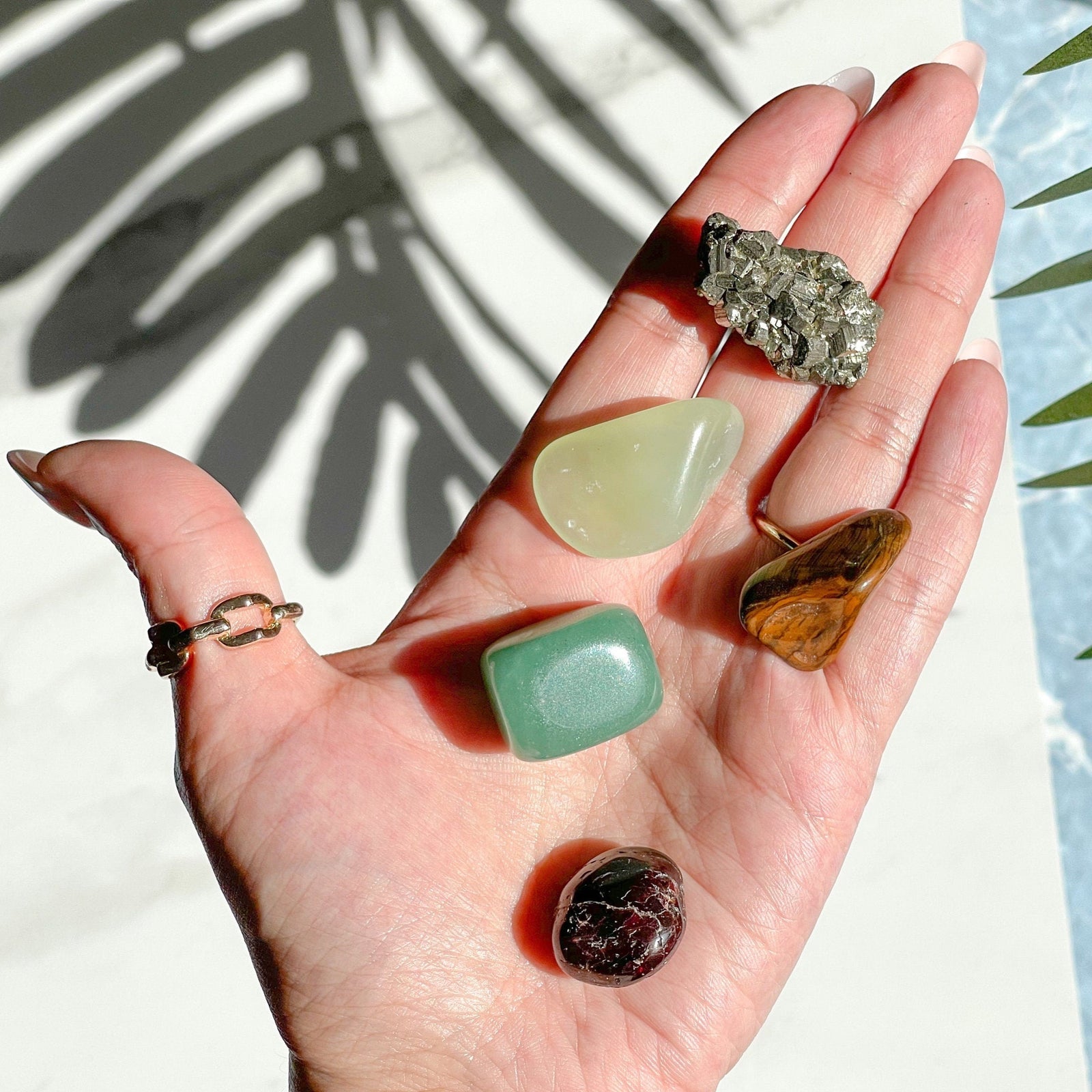 Wealth + Abundance + Prosperity Crystal Set