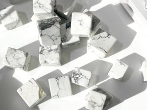 Howlite Tumbled Crystal Howlite Tumbled Stones Healing Crystals and Stones Crystal gifts Crystal Home Decor Pocket Stones
