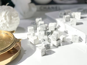 Howlite Tumbled Crystal Howlite Tumbled Stones Healing Crystals and Stones Crystal gifts Crystal Home Decor Pocket Stones